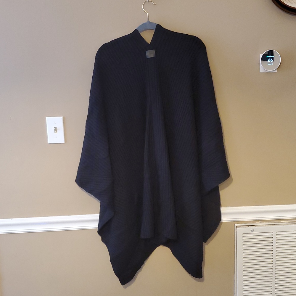 All Saints Traveling Rib Ruana One Size Fits All NWT'S - Picture 5 of 9